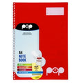 Note Book Spirax Pop A4 P945 120Pg Red