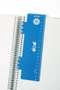 Ruler/Bookmark Spirax Pop 2Pk Blue