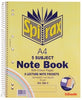 Note Book Spirax 596C A4 5 Subject Col S/O 250Pg