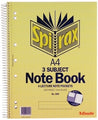 Note Book Spirax 599 A4 3 Subject S/O