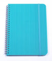 Note Book Quill Premium Pp A5 With Storage Pocket Aqua