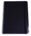 Note Book Quill Premium Pp A4  With Storage Pocket Black