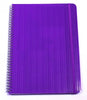 Note Book Quill Premium Pp A4  With Storage Pocket Purple