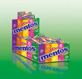 Conf Mentos Rainbow Mini Rolls 10Gm