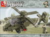 Toy Building Blocks Sluban Army Hind Helicopter 199 Pcs