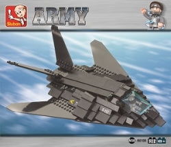 Toy Building Blocks Sluban Army F 117 Invisible Bomber 209 Pce