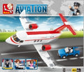 Toy Building Blocks Sluban Aviation C Concept Plane 275 Pce