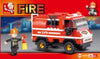 Toy Building Blocks Sluban Fire Mini Fire Truck 133 Pcs