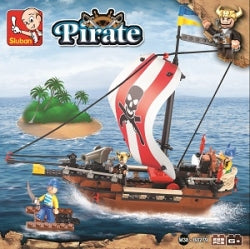 Toy Building Blocks Sluban Pirate Warriors 226 Pcs