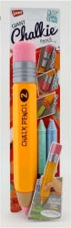 Toy Lanard Chalkie Giant Chalk Pencil W/3 Chalks