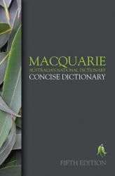 Dictionary Macquarie Concise Soft Cover