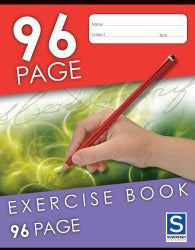 Exercise Book Sovereign 225X175Mm 8Mm Ruled 96Pg