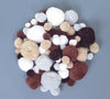 Pom Poms Animal Cols Pk50