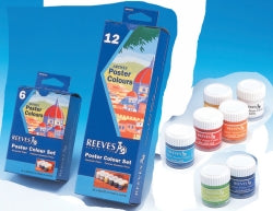 Paint Reeves Poster Colour 22Ml Asst 12'S