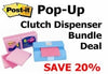 Post-It Pop-Up Clutch Bundle Dump Bin