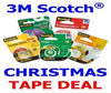 Tape Scotch Bonus Deal Xmas 2012 25% Saving