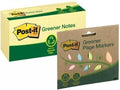 Post-It Notes 654-Rp Green Buy 12 Get Bonus Green Page Markers