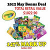 Crayola 2012 Pack Deal With Bonus Stock