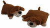 Soft Toy Elka 25Cm Cuddly Cushion Dog Brown