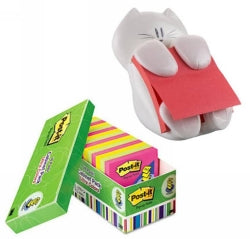 Post-It Notes Pop Up R330-18Aucp 76X76 Jaipur Bonus Kitty Dispenser