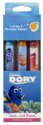 Pen Glitter Gel Scented Scentco 3 Pack Finding Dory