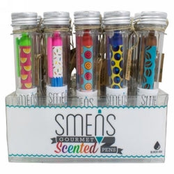 Pen Scented Scentco In Tube Display Of 25 Asst Scents