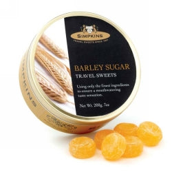 Conf Travel Sweets Barley Sugar Drops 200Gm